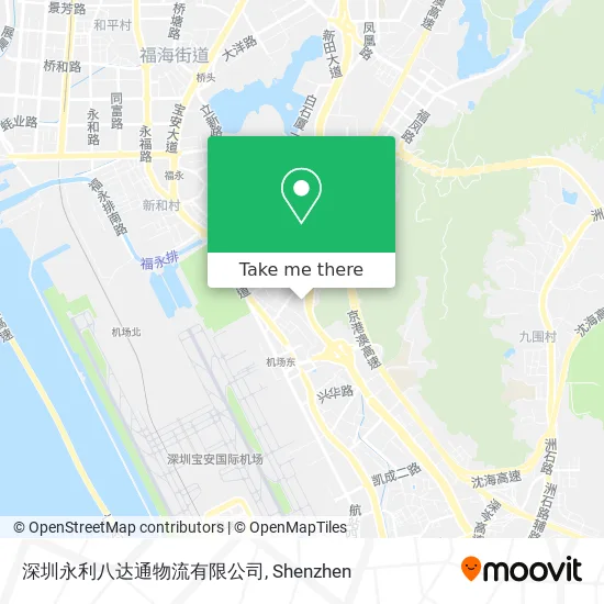 深圳永利八达通物流有限公司 map