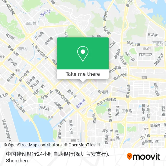 中国建设银行24小时自助银行(深圳宝安支行) map