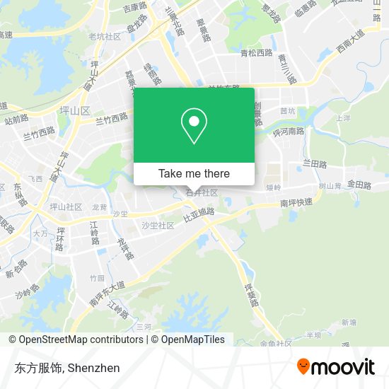 东方服饰 map