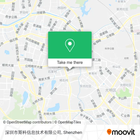 深圳市斯科信息技术有限公司 map