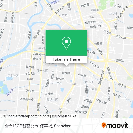 全至IEGP智荟公园-停车场 map