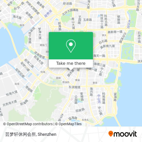 芸梦轩休闲会所 map
