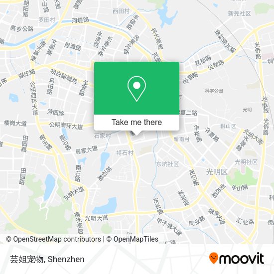 芸姐宠物 map