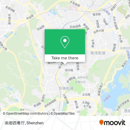 南都西餐厅 map