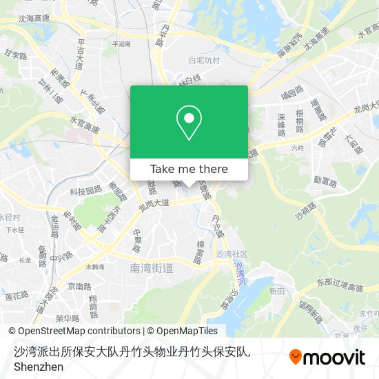 沙湾派出所保安大队丹竹头物业丹竹头保安队 map
