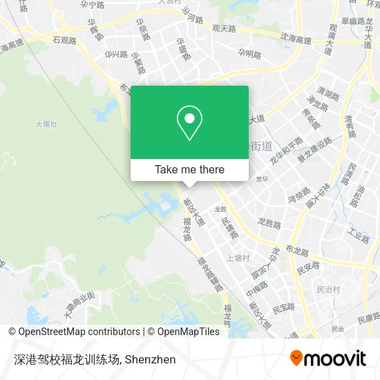 深港驾校福龙训练场 map