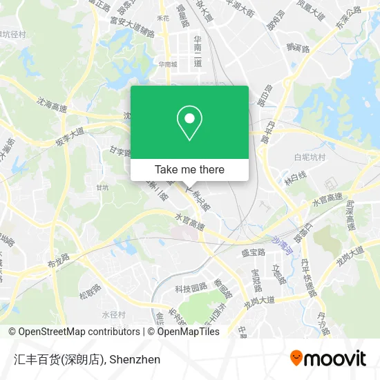 汇丰百货(深朗店) map
