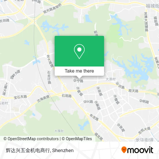 辉达兴五金机电商行 map