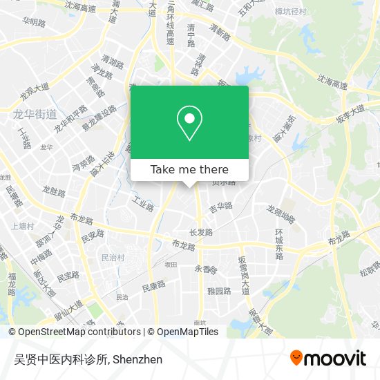 吴贤中医内科诊所 map
