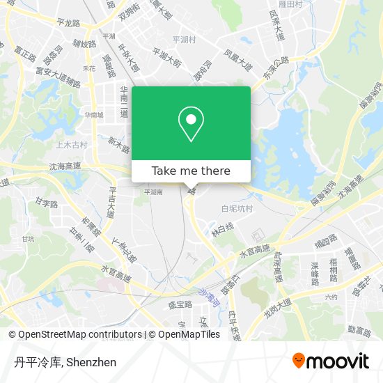 丹平冷库 map