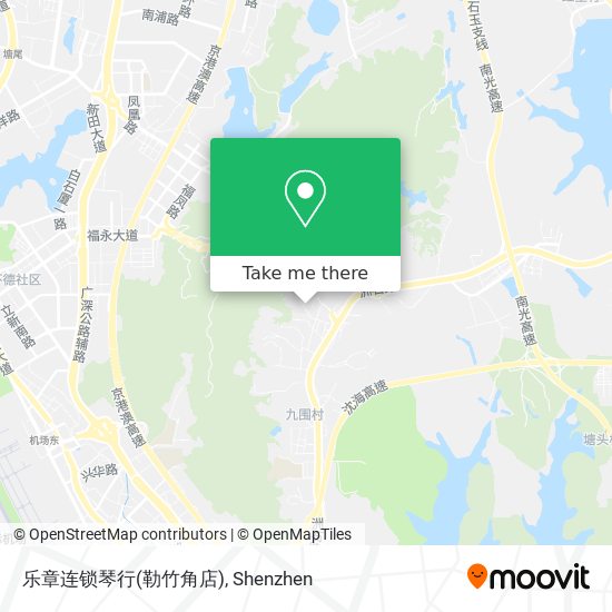 乐章连锁琴行(勒竹角店) map