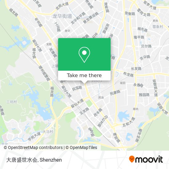 大唐盛世水会 map