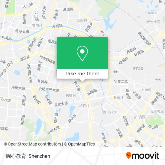 圆心教育 map