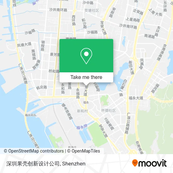 深圳果壳创新设计公司 map