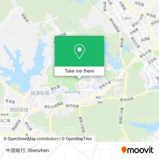 中国银行 map