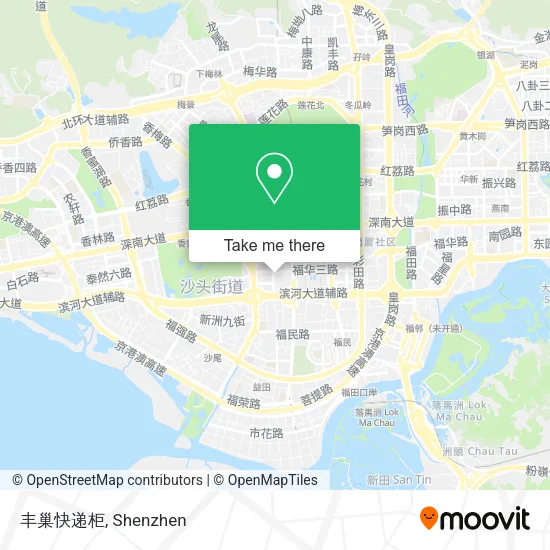 丰巢快递柜 map