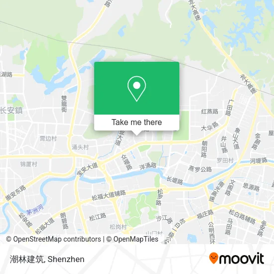潮林建筑 map