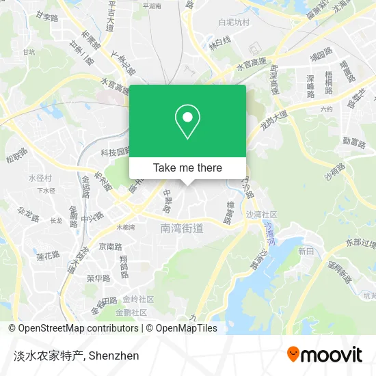 淡水农家特产 map