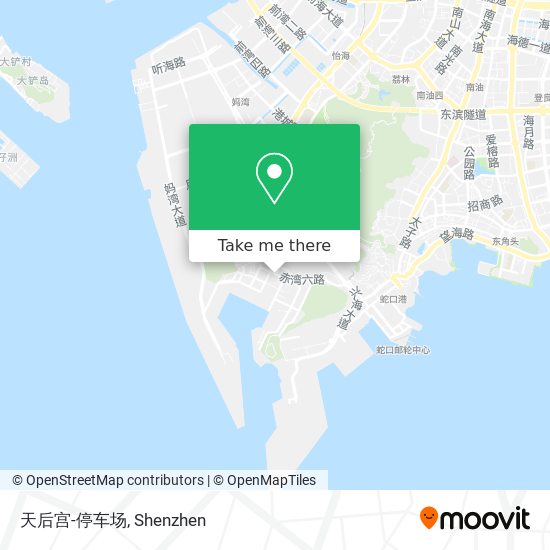 天后宫-停车场 map