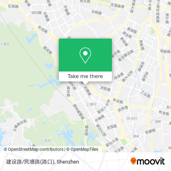 建设路/民塘路(路口) map