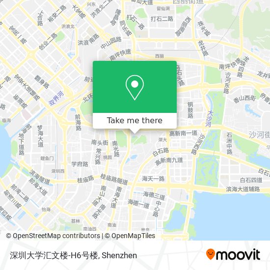 深圳大学汇文楼-H6号楼 map