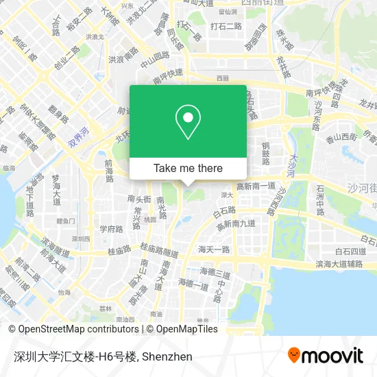 深圳大学汇文楼-H6号楼 map