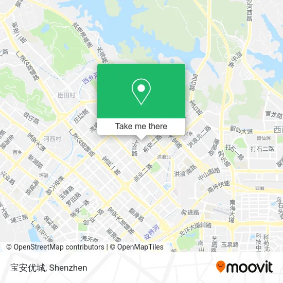 宝安优城 map