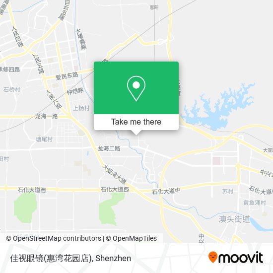 佳视眼镜(惠湾花园店) map