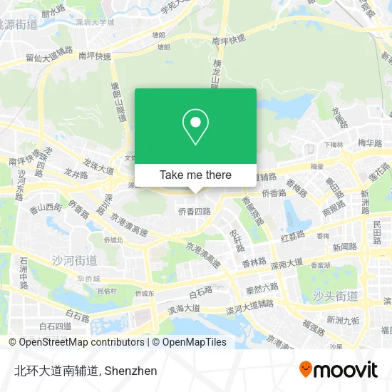 北环大道南辅道 map