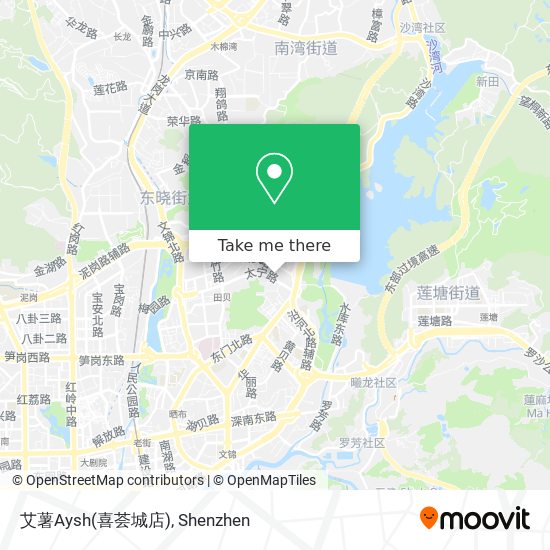 艾薯Aysh(喜荟城店) map