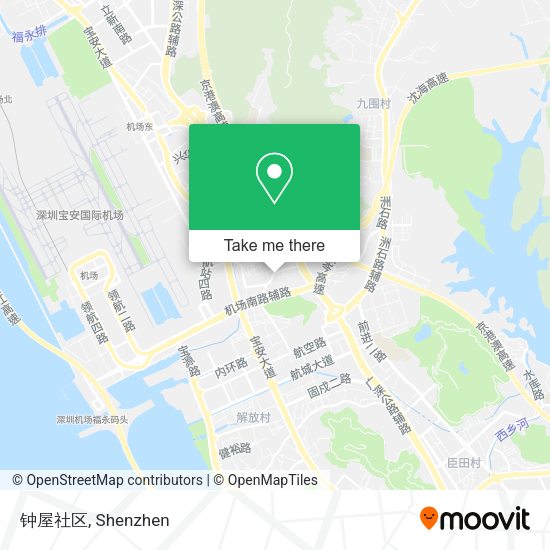 钟屋社区 map