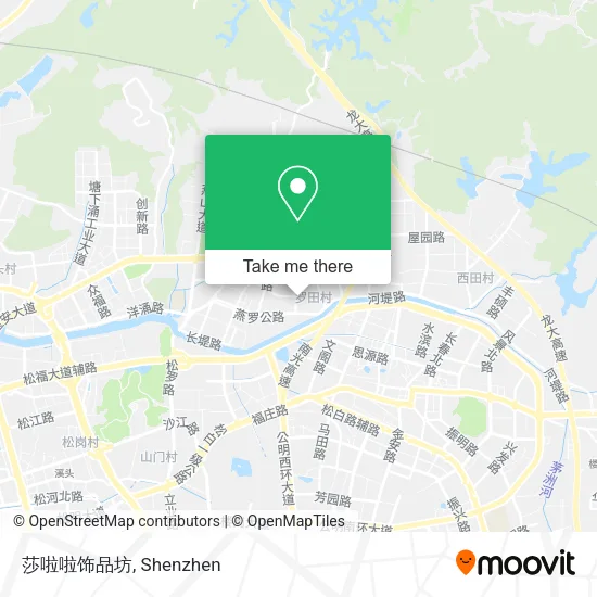 莎啦啦饰品坊 map