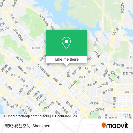 宏域·易创空间 map