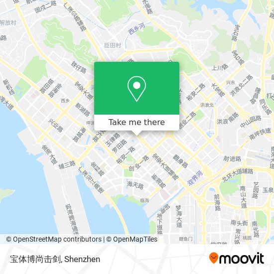 宝体博尚击剑 map