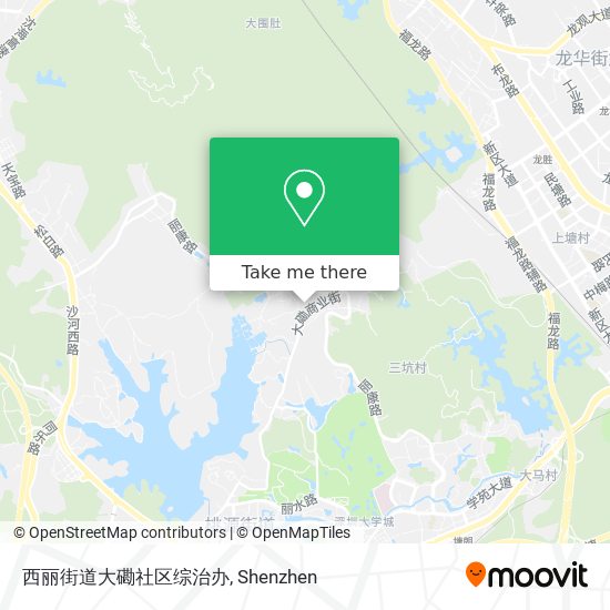 西丽街道大磡社区综治办 map