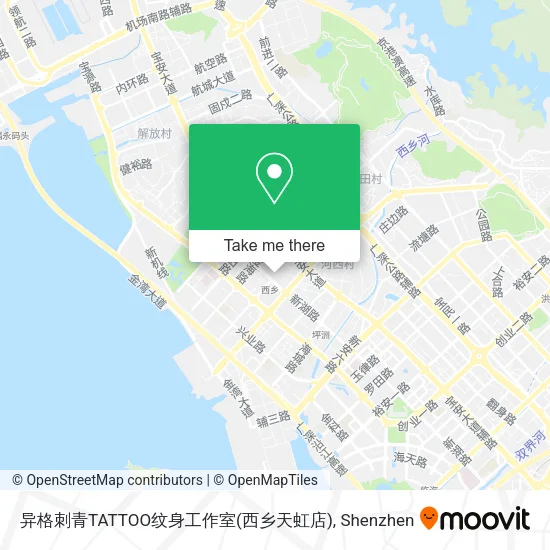 异格刺青TATTOO纹身工作室(西乡天虹店) map