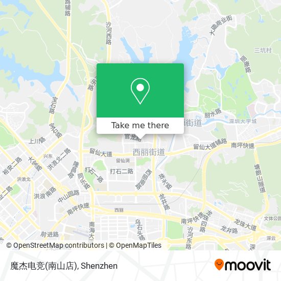 魔杰电竞(南山店) map
