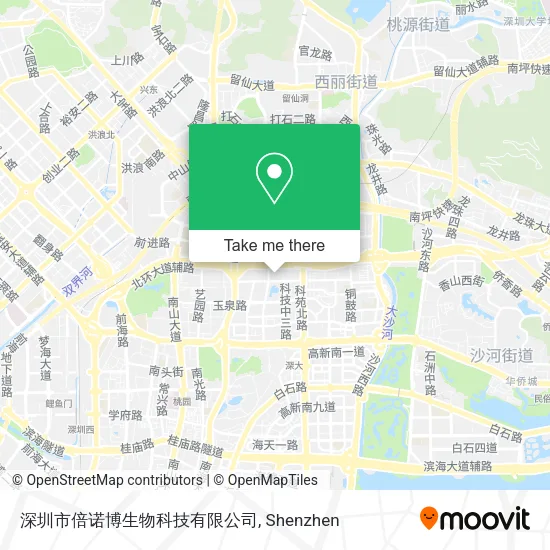 深圳市倍诺博生物科技有限公司 map