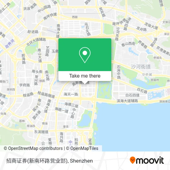 招商证券(新南环路营业部) map