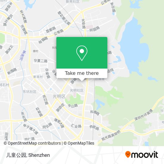 儿童公园 map