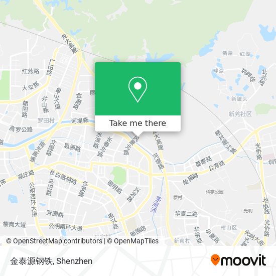 金泰源钢铁 map