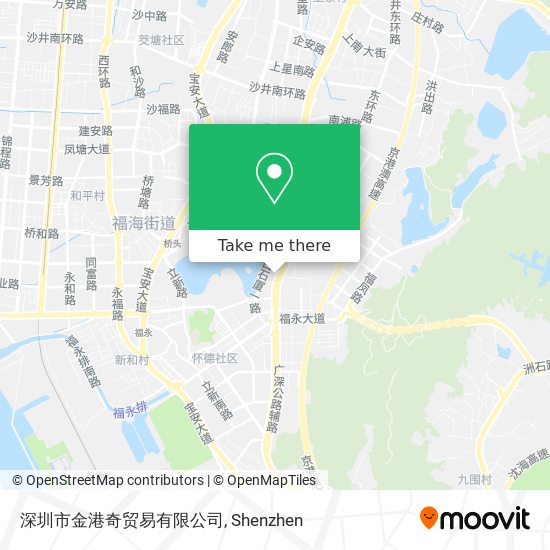 深圳市金港奇贸易有限公司 map