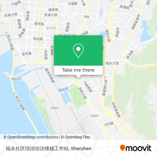 福永社区综治信访维稳工作站 map