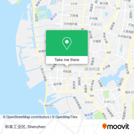 和泰工业区 map