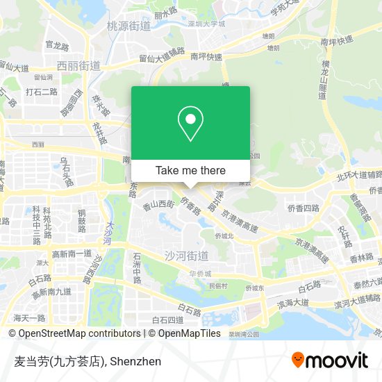 麦当劳(九方荟店) map