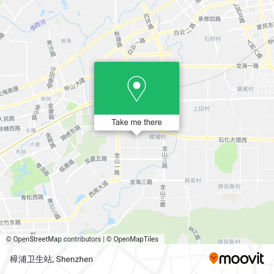 樟浦卫生站 map