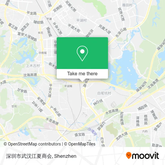 深圳市武汉江夏商会 map