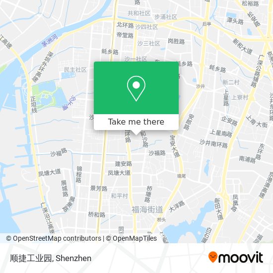 顺捷工业园 map