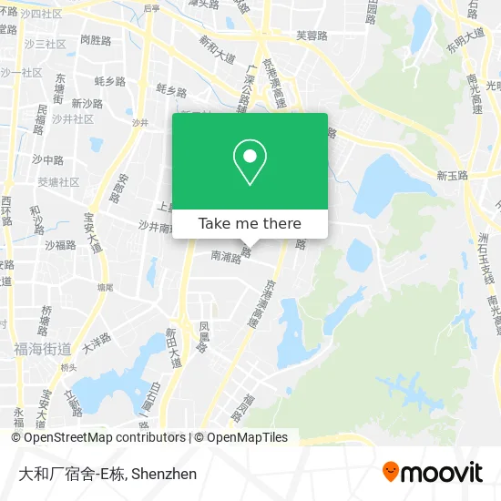 大和厂宿舍-E栋 map