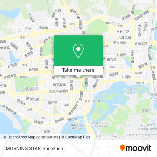 MORNING STAR map